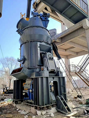 Van de Molenslakken van het Grondstoffenvrm Cement de Steenkoolpulverizer Rol