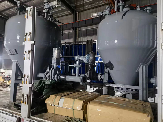 De Drukpoeder van de stofsilo het Pneumatische Vervoeren Systeempomp