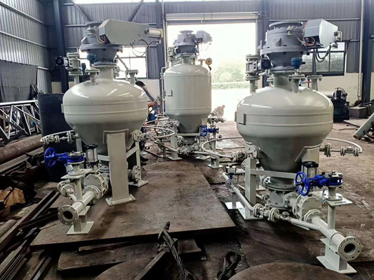 PLC Ash Powder Pneumatic Conveying Pump Dichte Fase