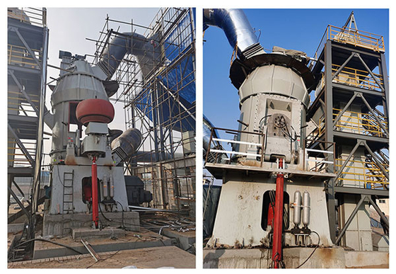 PLC van de de Molenmijnbouw van het Verpulverde Steenkoolkalksteen Verticale de Machinesinstallatie