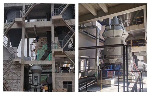 OEM het Cementinstallatie 4800mm 5100mm van de Maaltijd Verticale Ruwe Molen