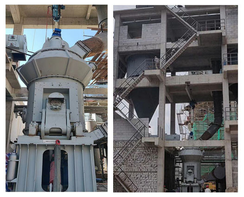 Van het de Molenvrm Cement van 85T/H-730T/H HVM het Verticale Ruwe Malende Systeem