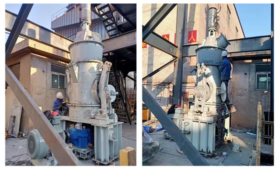 85-730T/H de Moleninstallatie van de cement Verticale Rol voor het Kwarts van de Grondstoffensteenkool het Malen