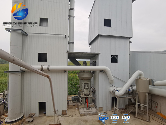 Verticale freesfabriek met een hoge capaciteit voor bentoniet met een laag energieverbruik