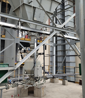 Positieve druk Dichte fase Pneumatische transport silo pomp Voor cement Vliegas gehydrateerde kalk