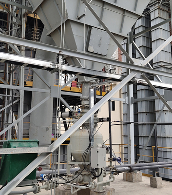 Pneumatisch transportsystem met een grote capaciteit voor bakpomp voor cementkolen / siliciumpoeder