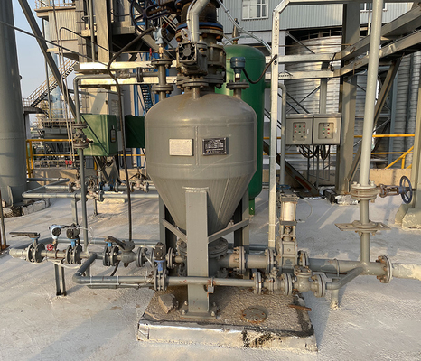 Positieve drukvervoermachine met een dicht fase-pneumatische vervoersapparatuur, PLC-gestuurd