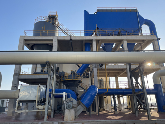 Hydrateerde kalkspoeder systeem Ontzwaveling Kalksteen Ultrafijne Verticale Molen 325 Mesh Calciumcarbonaatpoeder Mil