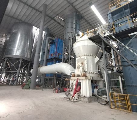 Verticale slijpfabriek voor duurzaam gips voor de bouw en de vervaardiging