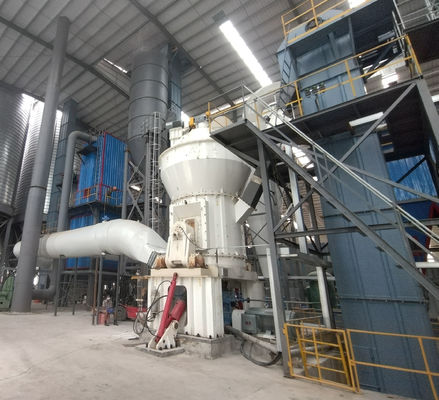 Industriële Gips Poeder Verticale Molen Verticale Rollenmolen Voor Gips | 5-100tph Capaciteit